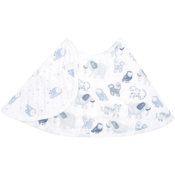 Aden + Anais™ Essential S Katoenen Mousseline Baby Slabbetje Time To Dream - Afbeelding 5