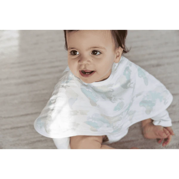 Aden + Anais™ Essential S Katoenen Mousseline Baby Slabbetje Voyage - Afbeelding 3