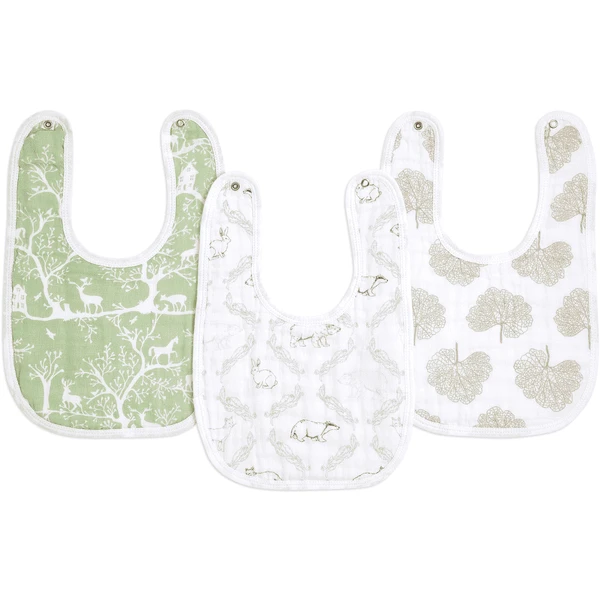 Aden +anais™ Muslin Slabbetjes Harmony 3-pack - Afbeelding 3