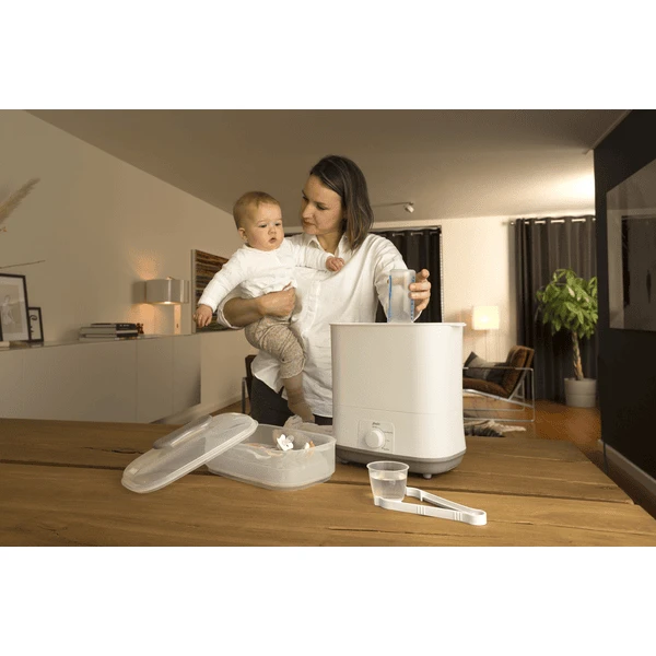 Alecto ® Stoomsterilisator Met Droogfunctie, Wit - Afbeelding 2