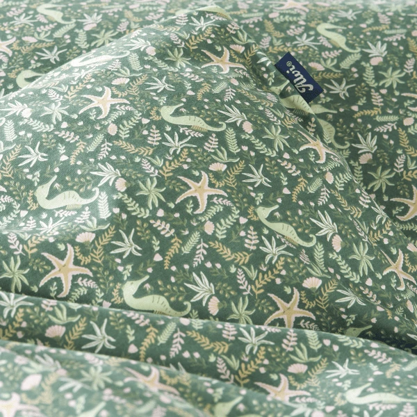 Alvi ® Beddengoed Onderwater World Groen/beige 80 X 80 Cm - Afbeelding 2