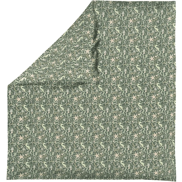 Alvi ® Beddengoed Onderwater World Groen/beige 80 X 80 Cm - Afbeelding 4