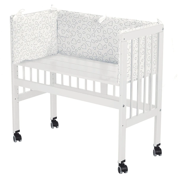 Alvi® Comeplete Set Co-sleeper Voor Boxspringbedden Heart White