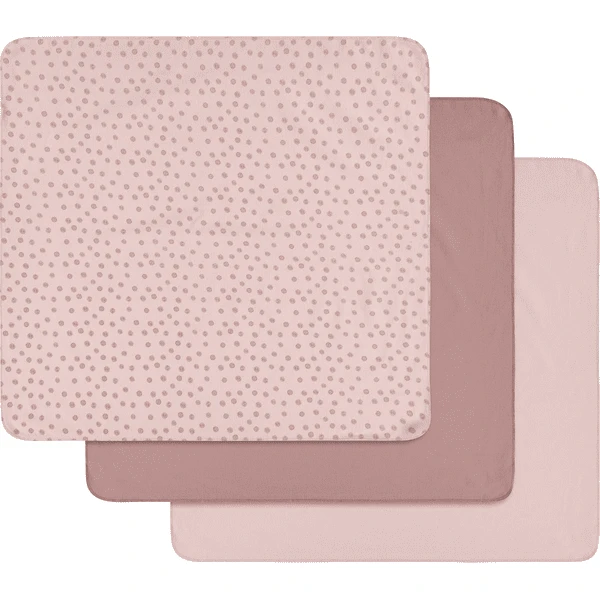 Alvi ® Molton Luiers 3-pack Krullende Stippen 80 X 80 Cm - Afbeelding 2