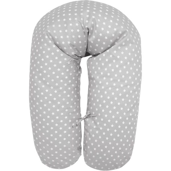 ALVI Voedingskussen Met Hoes Stars Zilver - Afbeelding 3