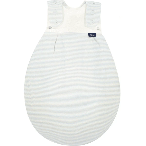 Alvi ® Voortijdige Slaapzak Buitenste Zak SuperSoft Bleu Stripe 44/56 Cm