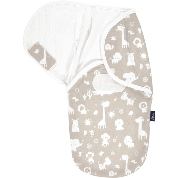 Alvi ® Wikkel Harmony Dierentuin Dieren Taupe - Afbeelding 4