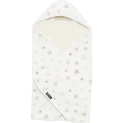 Alvi Wikkeldeken Star Zilvergrijs 80 X 80 Cm