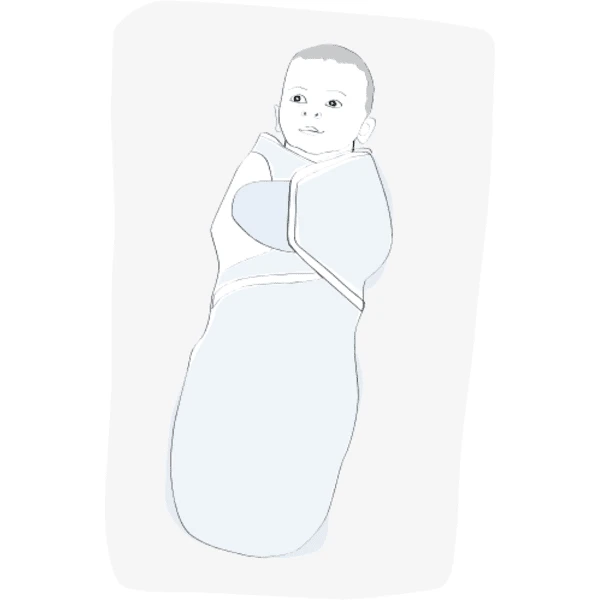 Alvi ® Wrap "Harmony" Speciale Stof Quilt Rosé - Afbeelding 2