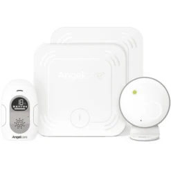Angelcare Angel Care ® SmartSensor Pro 2: 2-in-1 Babyfoon Met Audio- En Bewegingsdetectie Met Twee Draadloze Sensormatten