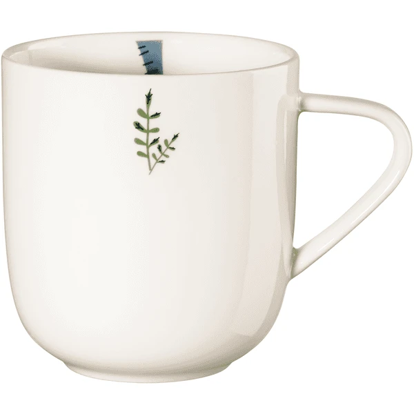 ASA Selection Kinderservies 5-delig Emma Olifant Wit Glanzend - Afbeelding 4