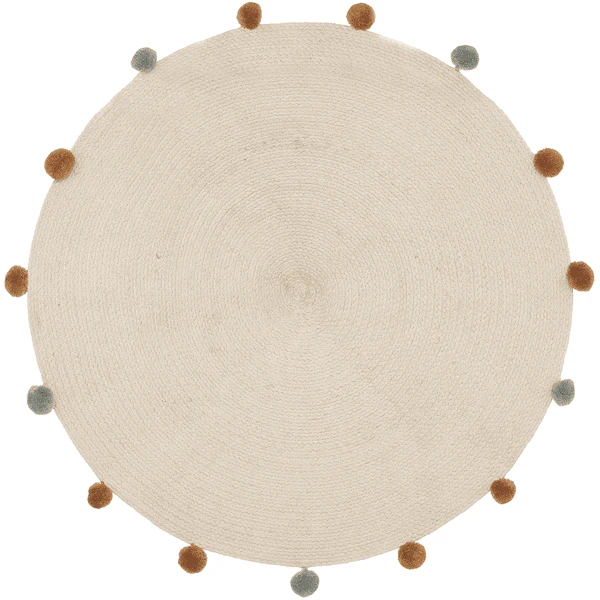 Atmosphera Kindertapijt Pompons - Afbeelding 4