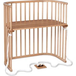 Babybay Co-sleeper Boxspring Natuur Gelakt