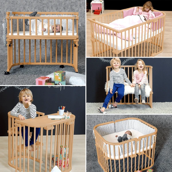 Babybay Co-sleeper Original Natuur Gëolied Extra Geventileerd - Afbeelding 3