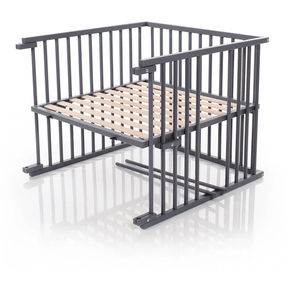 Babybay ® Ledikantombouwset Geschikt Voor Maxi En Boxspring Model, Leigrijs Gelakt - Afbeelding 2