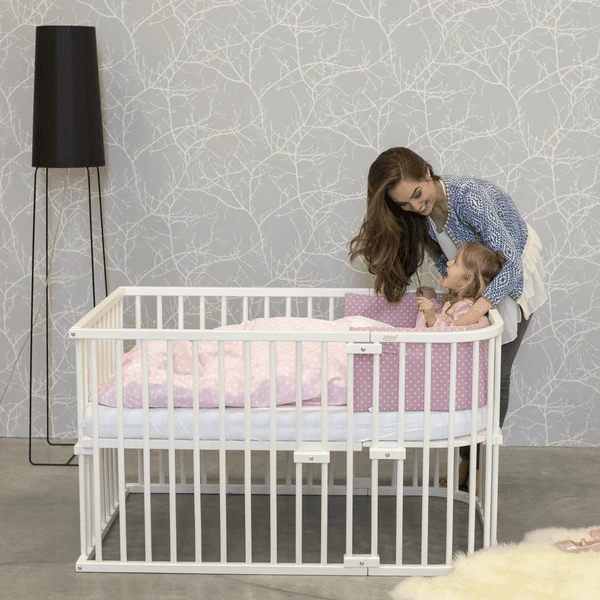 Babybay ® Ledikantombouwset Geschikt Voor Maxi En Boxspring Model, Leigrijs Gelakt - Afbeelding 4