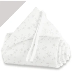 Babybay Nestje Midi / Mini Sterren, Grijs
