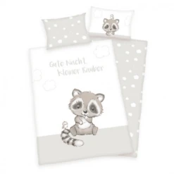 Babybest® Flannel Beddengoed Kleine Robber GOTS 100 X 135 Cm