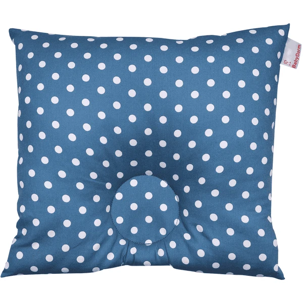 BabyDorm® Preventief Kussen EasyDorm Jonna Petrol Met Witte Stipjes - Afbeelding 2