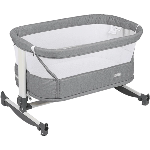BabyGO Co-sleeper Vivaldi Grey - Afbeelding 5