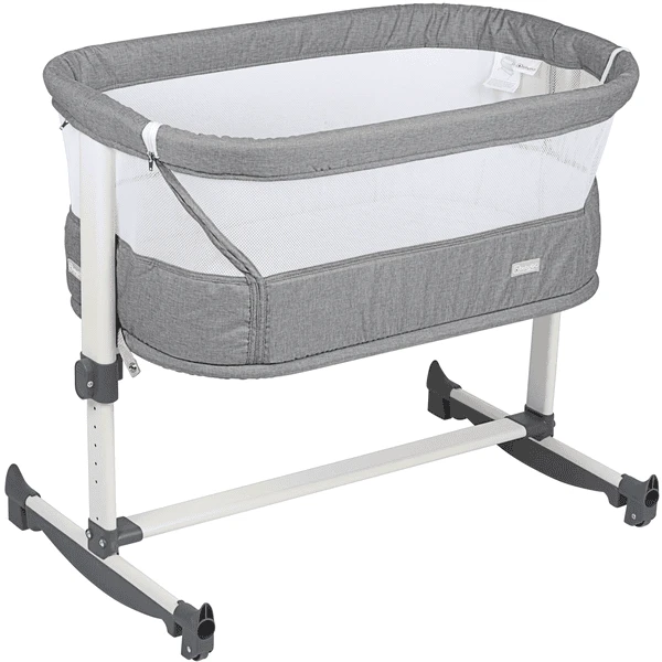 BabyGO Co-sleeper Vivaldi Grey
