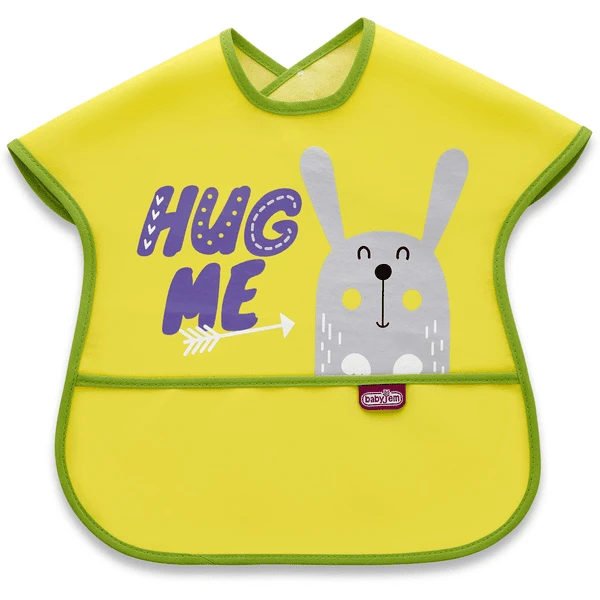 BabyJem Slabbetje XL Met Doekje Yellow