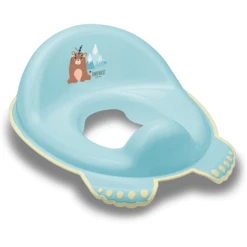 BABYKAJO Baby Wc Trainer Met Anti - Sliplaag Beren - Blauw