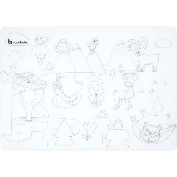 Badabulle Placemat Om Te Kleuren - Afbeelding 5