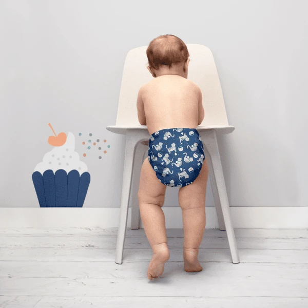 Bambino Mio Luier Overbroekje Mioduo, Confetti Cat, Maat 1 (<9Kg) - Afbeelding 2