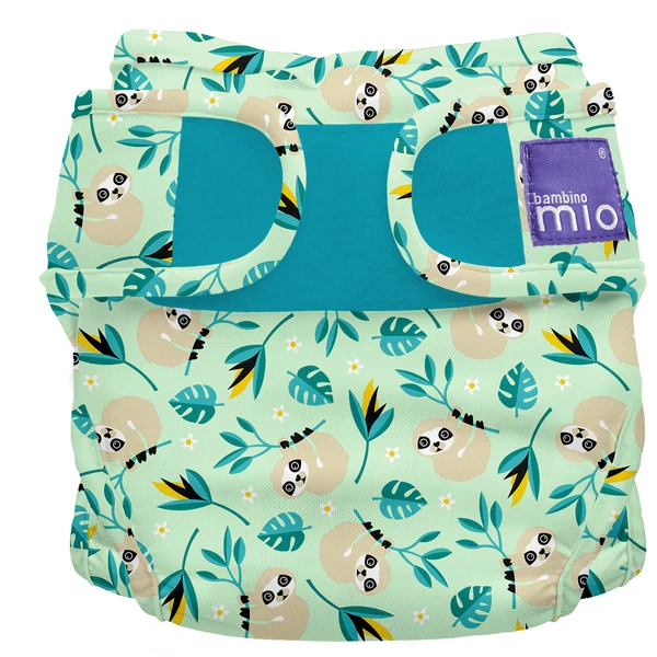 Bambino Mio Luier Overbroekje Mioduo, Schommelende Luiaard, Maat 2 (9Kg+)