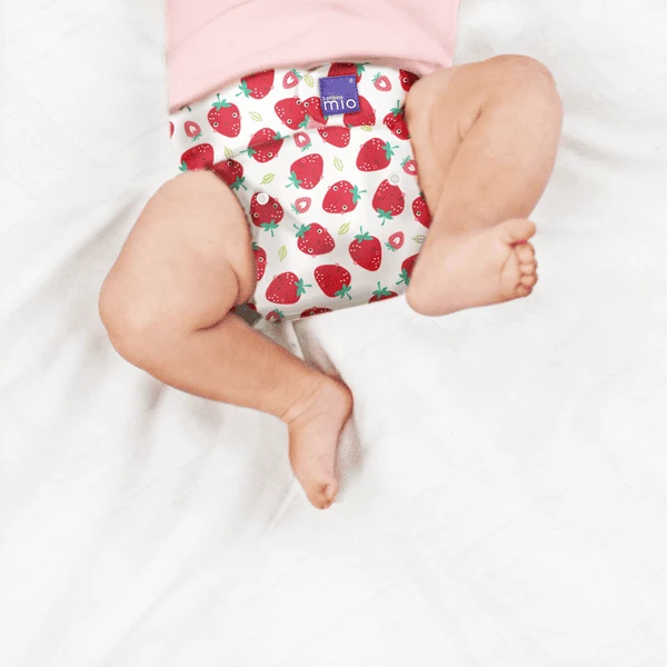 Bambino Mio Luierbroekje Mioduo, Verfrissende Aardbei, Maat 1 (<9Kg) - Afbeelding 2