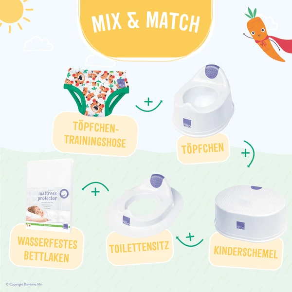 Bambino Mio Potty Training Pants, Tiger Isch Gut, Set Van - Afbeelding 5