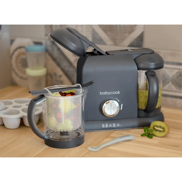 BEABA Keukenmachine Babycook ® Duo Donkergrijs - Afbeelding 2