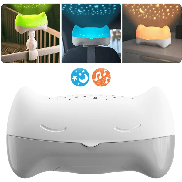 BENBAT Projector & Kalmerende Hooty Voor Onderweg