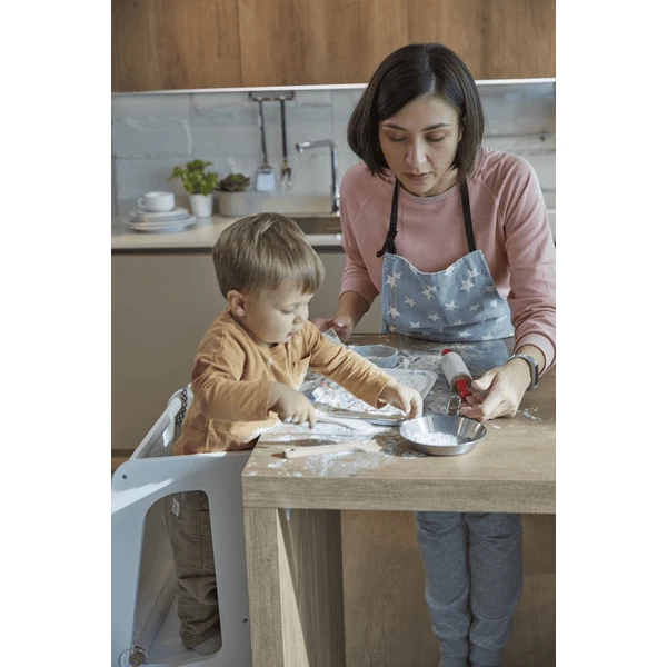 Bianconiglio Kids Lerturm EVO BIO Kidssafe Naturel Gelakt - Afbeelding 4