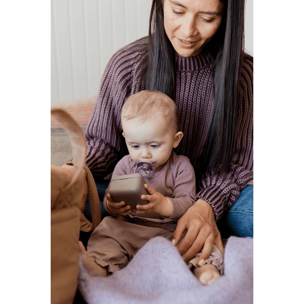 BIBS® Dummy Box Donker Eiken - Afbeelding 2