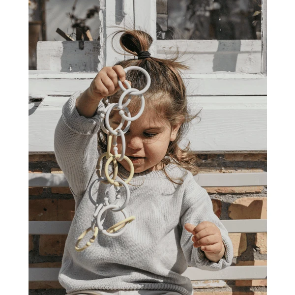 BIBS® Loops Blush /Woodchuck/Ivory 12 Stuks - Afbeelding 2