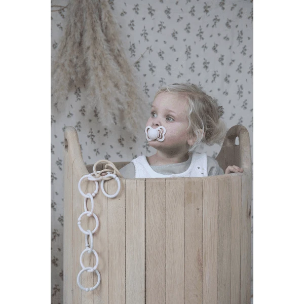 BIBS Loops Sand /Dark Oak/ Vanilla 12 Stuks - Afbeelding 3