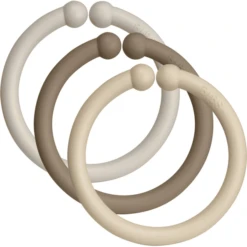 BIBS Loops Sand /Dark Oak/ Vanilla 12 Stuks