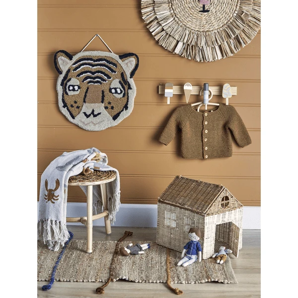 Blommingville MINI Kapstok Zyon Beuken Bruin - Afbeelding 3