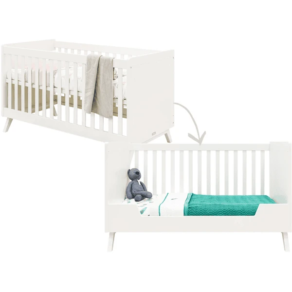 Bopita Babykamer Anne 2-delig Meegroeikamer 70 X 140 Cm Wit - Afbeelding 2
