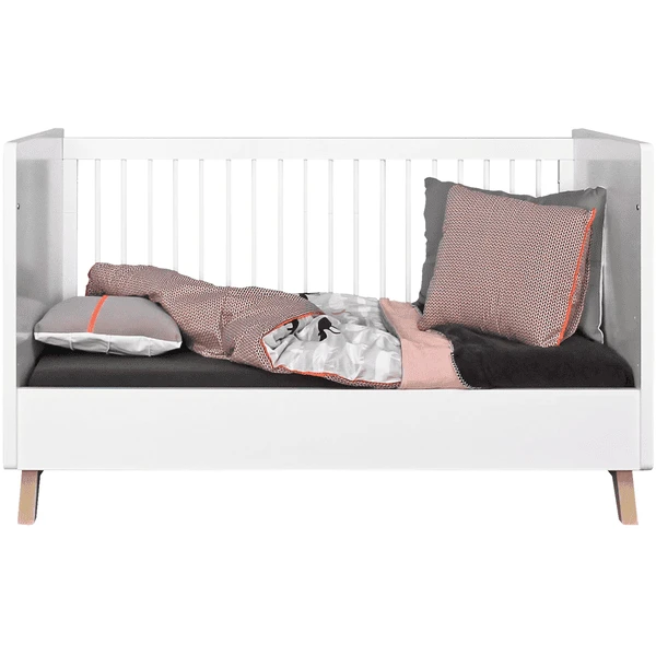 Bopita Babykamer Lynn 3-delig 70 X 140 Cm Wit / Natuur Met Commode - Afbeelding 4