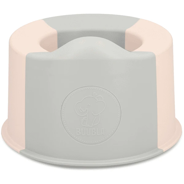 Buubla Reispotje Roze/lichtgrijs - Afbeelding 2