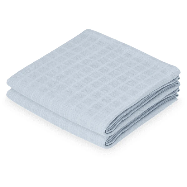 Cam Cam Copenhagen Gaasdoek 2-pak Blauw - Afbeelding 3