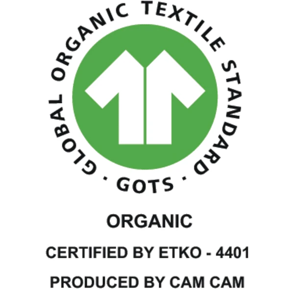 Cam Cam Copenhagen Gaasdoek 3-pack Green Leaves Grijs Groen - Afbeelding 2