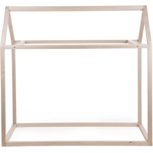 CHILDHOME Bedframe Huis Naturel 70 X 140 Cm - Afbeelding 2