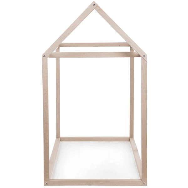 CHILDHOME Bedframe Huis Naturel 70 X 140 Cm - Afbeelding 3