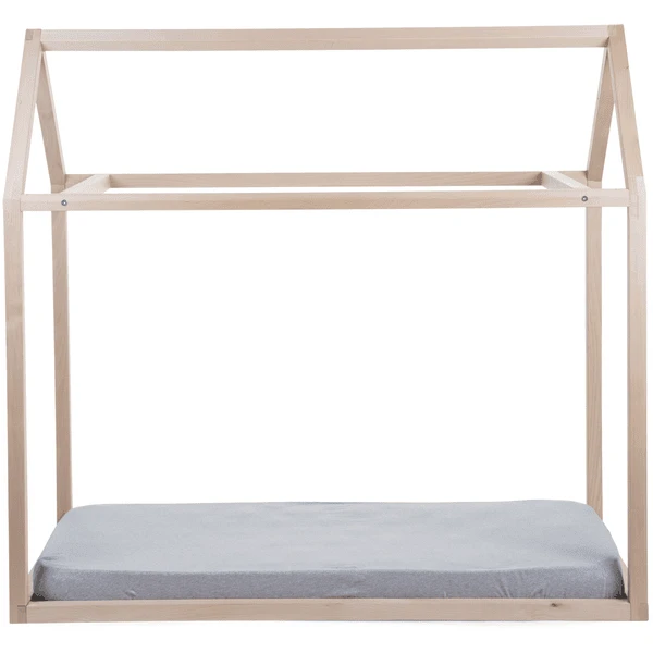 CHILDHOME Bedframe Huis Naturel 70 X 140 Cm - Afbeelding 5