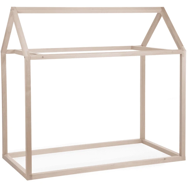 CHILDHOME Bedframe Huis Naturel 70 X 140 Cm