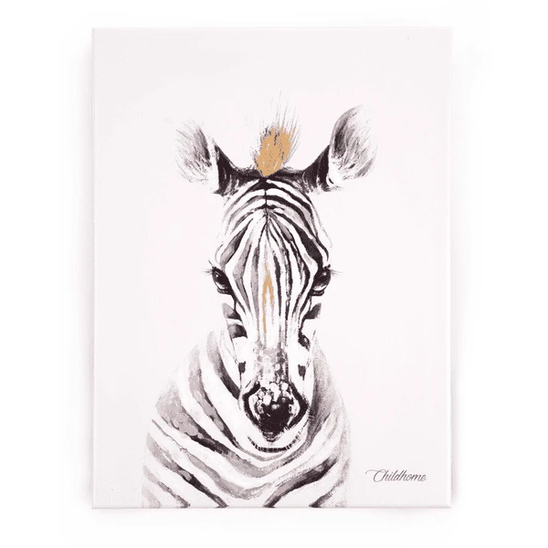 CHILDHOME Schilderij Zebra 30 X 40 Cm - Afbeelding 3